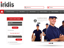 Tablet Screenshot of iridis-groupe.com